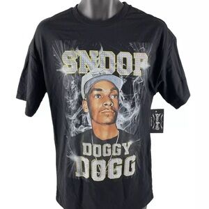 New Mens Dogg Supply Snoop Doggy Dogg Oversized Graphic T-Shirt Sz XS NWT
